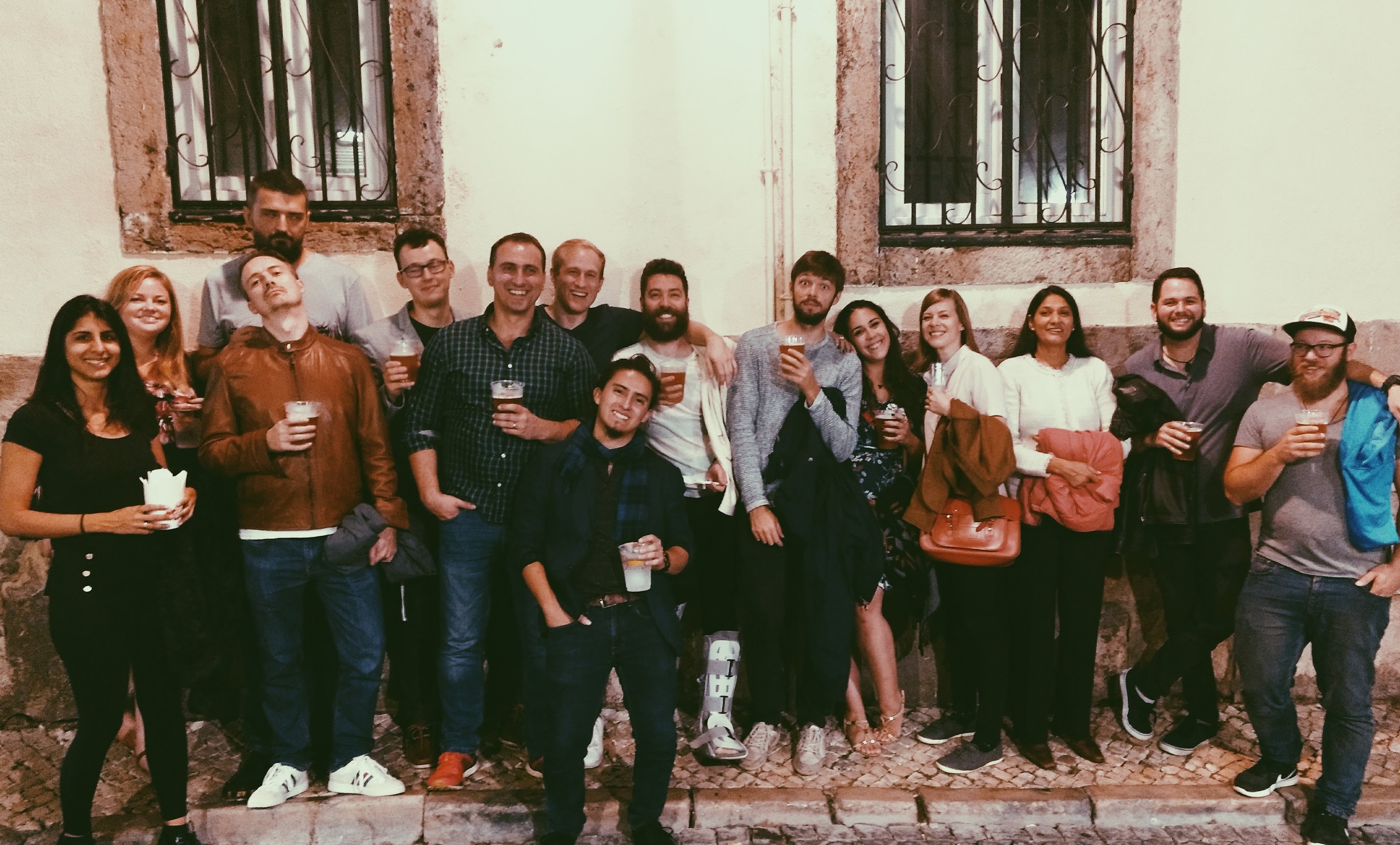 Luis with the Strategyzer team in Lisbon